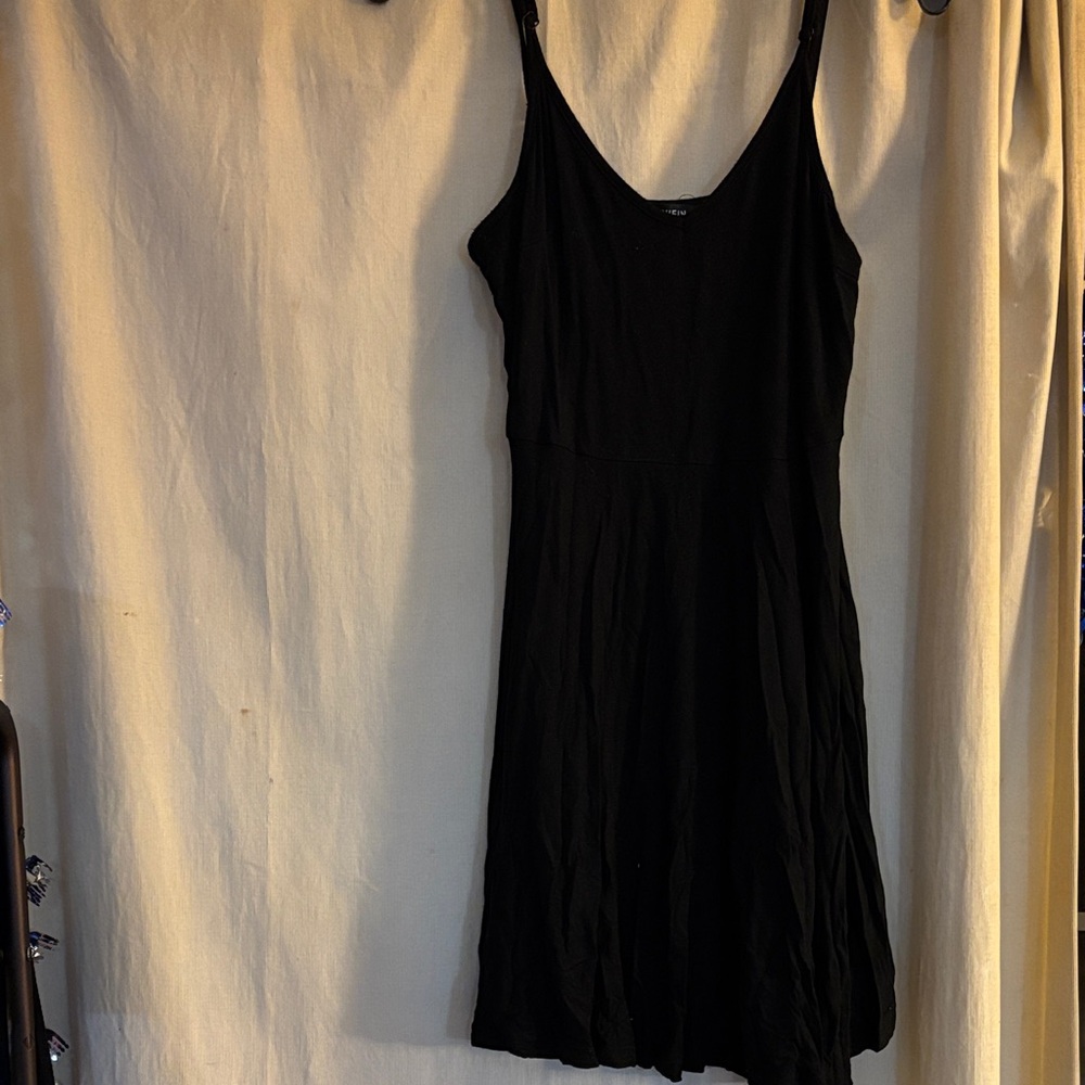 SHEIN Classic Black Dress